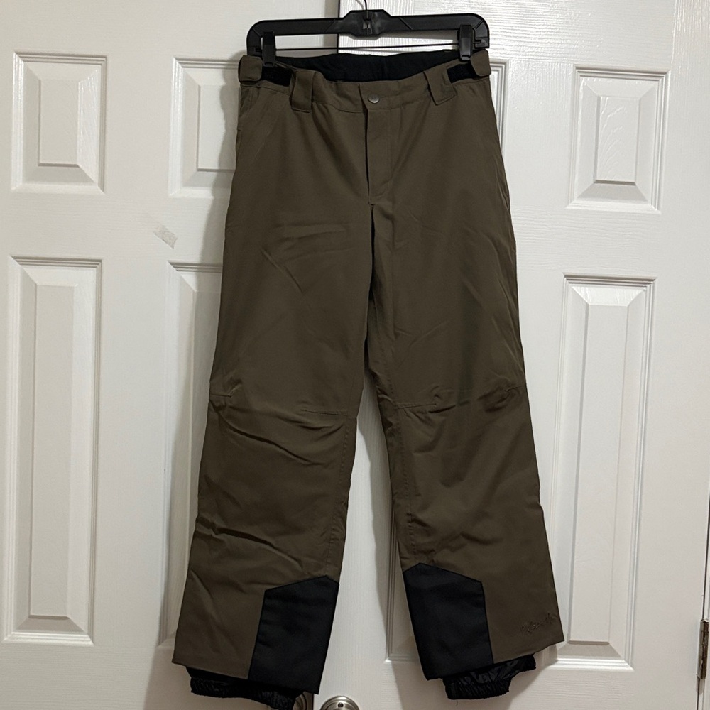 Boy’s Pulse size YL (16-18) Brown and Black Snow Pants